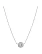 Collier Rond avec Diamant Adam & Eve en Or Grand modèle