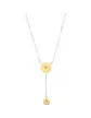 Collier Double Rond en Or avec Diamants Adam & Eve