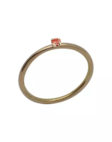 Bague Rubis Basiques 18K