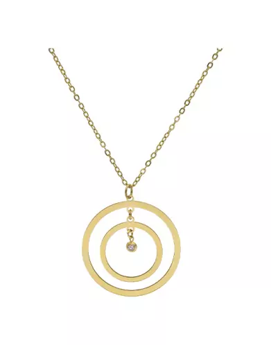 Collier LEA double rond en Or