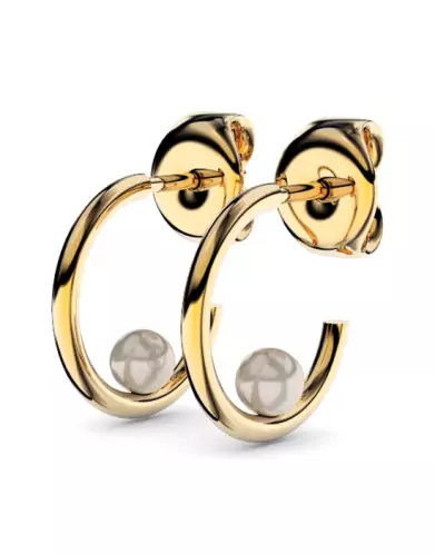Créole Mini Romy en Or 18K par Thomas Escudier