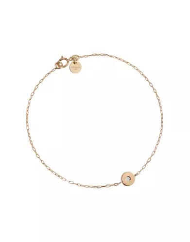 Bracelet Rond avec Diamant Adam & Eve - Petit modèle