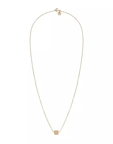 Collier Carré avec Diamant Adam & Eve en Or Petit modèle