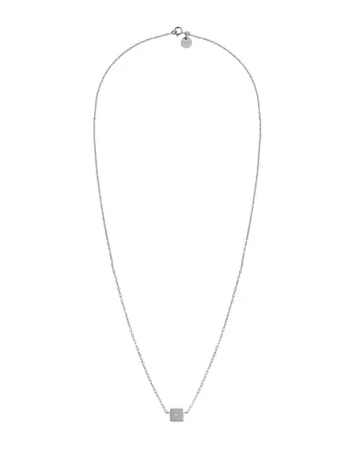 Collier Carré avec Diamant Adam & Eve en Or Petit modèle