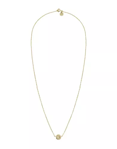 Collier Rond avec Diamant Adam & Eve en Or Petit modèle