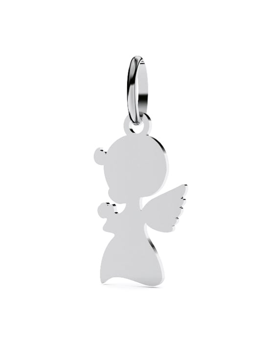 Pendentif or Ange qui prie