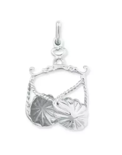 Pendentif Massif Zodiaque Balance Argent