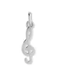 Pendentif Clé de Sol Ajourée en Or