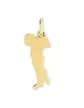Pendentif Italie en Or Poli Personnalisable