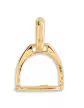 Pendentif Étrier Cheval en Or – Grand Modèle