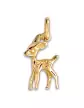 Pendentif en Or Petit Faon