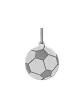 Pendentif Gravé Ballon de Foot en Or Personnalisable