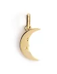 Pendentif Petite Lune Visage en Or