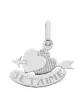 Pendentif Double Cœurs Gravé Je T’aime en Or