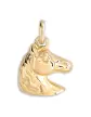 Pendentif Tête de Cheval en Or – Grand Modèle