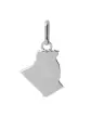Pendentif Algérie en Or Poli Personnalisable