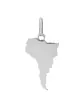 Pendentif Amérique Latine en Or Poli Personnalisable