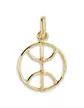 Pendentif Signe Berbère Le Yaz en Or – Grand Modèle
