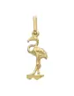 Pendentif Flamant Rose en Or