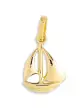 Pendentif Petit Voilier Relief en Or