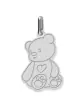 Pendentif en Or Gravé Petit Ours Personnalisable