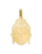 Pendentif Tête de Bouddha Ajourée en Or