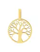 Pendentif Pampille Arbre de Vie Ajouré en Or