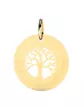 Pendentif Personnalisable Arbre de Vie Ajouré en Or