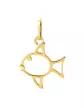 Pendentif Poisson Ajouré en Or