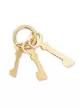 Pendentif Trousseau Clés en Or