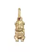 Pendentif Statuette Tiki en Or