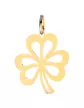 Pendentif Trèfle Trinité Ajouré en Or– Modèle Taille Intermédiaire