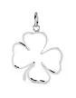 Pendentif Trèfle 4 Feuilles Ajouré en Or – Grand Modèle