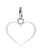 Pendentif Coeur Ajouré en Or Taille Intermédiaire