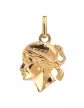 Pendentif en Or Tête de Maure Personnalisable – Petit Modèle