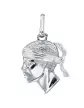 Pendentif en Or ou Or Bicolore Tête de Maure Personnalisable
