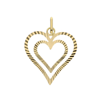 Boucles D'oreilles Cœur Dentelle Le Bijou Français – Or Et Argent, Style Baroque, Livré En 48h