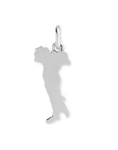 Pendentif Italie en Or Poli Personnalisable
