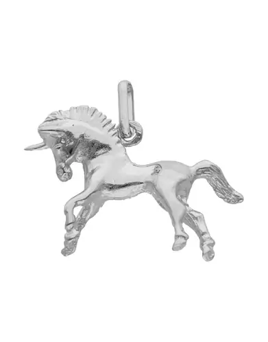 Pendentif en Or Grande Licorne Massif