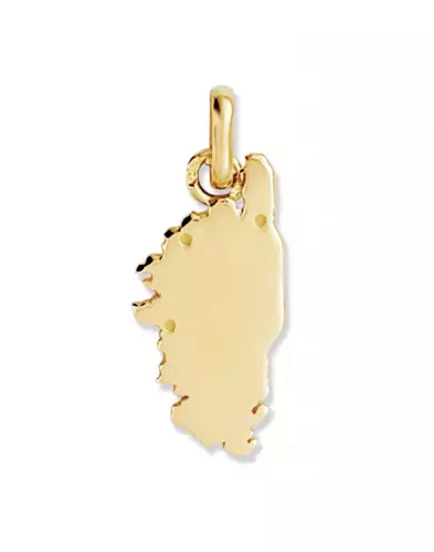 Pendentif Corse en Or Personnalisable