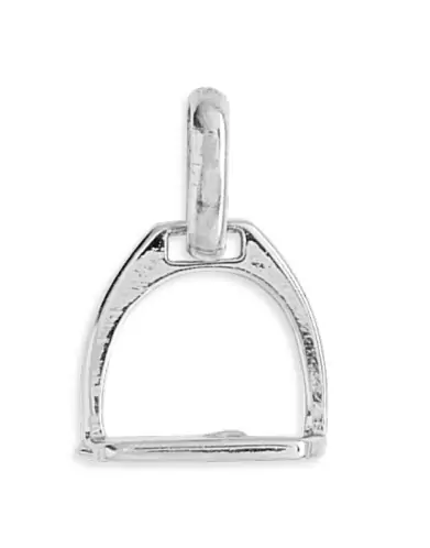 Pendentif Étrier Cheval en Or – Grand Modèle