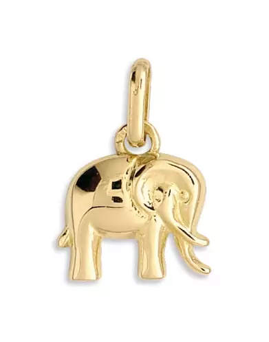 Pendentif Éléphant en Or