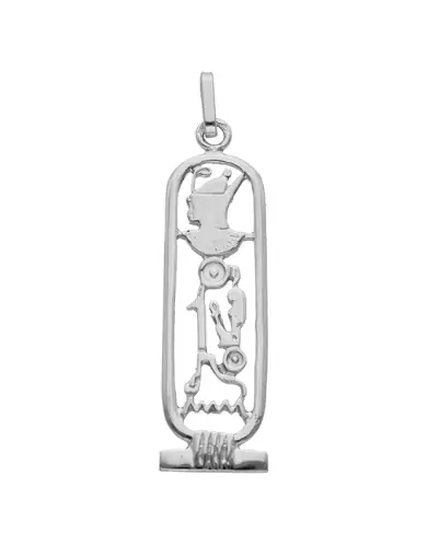 Pendentif Cartouche Égyptien Ajouré en Or