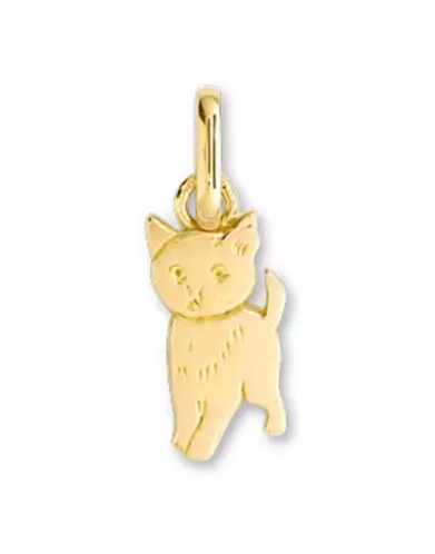 Pendentif Petit Chat en Or