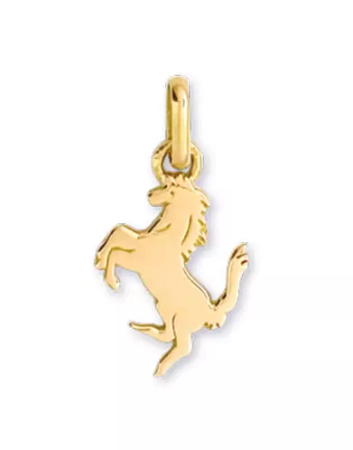 Pendentif Cheval Cabré en Or