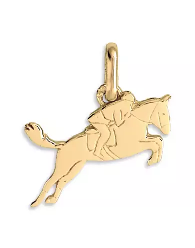 Pendentif Cheval CSO en Or
