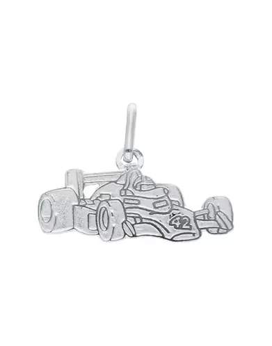 Pendentif en Or Gravé Formule 1 Personnalisable