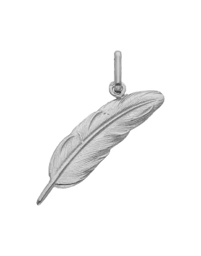 Pendentif Plume en Or