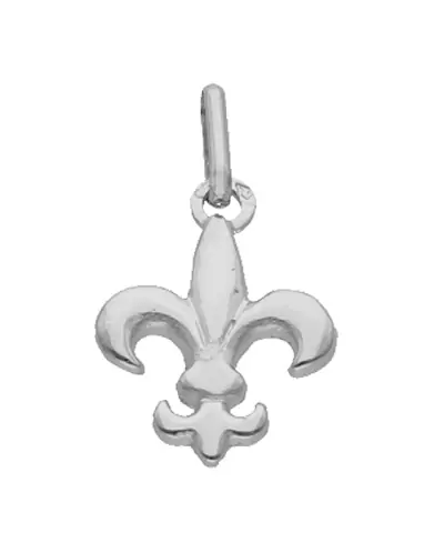Pendentif Fleur de Lys Élégante en Or