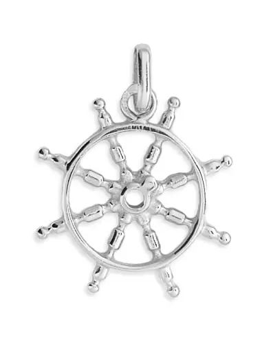 Pendentif Barre Gouvernail Voilier en Or